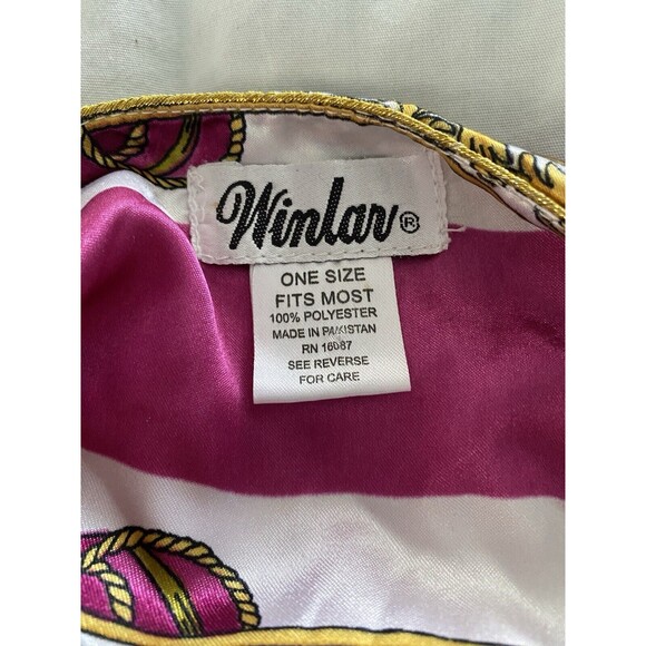 Vintage Winlar Caftan OS Kaftan Ribbon Floral Maxi Dress Boho Beach Mrs Roper - Picture 11 of 14